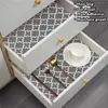 Explosiones de Amazon gabinete de cocina alfombrilla antideslizante forro de estante impermeable antiaceite cajón refrigerador alfombrilla PVC fabricantes