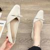 Zapatos de boda Xiuhe de tacón medio con cristales, punta cuadrada con perlas, tacón grueso, zapatos de una sola capa, estilo Chanel, estilo francés, vestido, dama de honor, tacones altos combinables