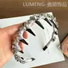 Diadema de Alta Gama Estilo Coreano con Dientes, Pinza Antideslizante para el Cabello, Nuevo Modelo 2026, Accesorio para el Cabello de Moda de Gama Alta para Mujeres