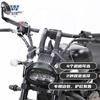 Adecuado para parabrisas, deflector de viento delantero y modificación de scooter Qianjiang Flash 350