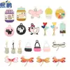 Accesorios de Joyería Pequeños Estilo Chanel Transfronterizos, Joyería Hecha a Mano de Aleación de Dibujos Animados para Bricolaje, Al por Mayor en Stock, Accesorios de Joyería para Bricolaje de Esmalte