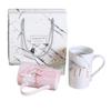 Taza de Cerámica Escandinava Día de San Valentín Taza de Mármol Tienda de Joyería Evento Festivo Regalo Taza Sencilla para el Hogar