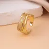 Anillo para Mujer, Lujo Ligero, Nicho de Alta Gama, Anillo Exagerado de Zirconia, Anillo Sencillo, Anillo Abierto, Joyería de Reina Madre, No se Desvanece