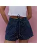 Fábrica de Mezclilla Transfronteriza Personalización en Lotes Pequeños Personalización de Shorts de Mezclilla Estampados Europeos, Americanos y Latinoamericanos Transfronterizos