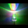 LED de 5 MM de Siete Colores con Parpadeo Lento F5 Diodo Emisor de Luz LED de Siete Colores Rojo Verde Azul Parpadeo Alterno Luz de Parpadeo Automático Parpadeo Lento