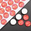 13*18mm denier redondo pintado plano diamante joyería pendientes accesorios colgante de diamante de cristal huevo de paloma diamante liso