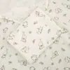 Gasa de Algodón Puro Arrullo para Bebé Patrón de Dibujos Animados Paño para Envolver Recién Nacido Delgado Transpirable Manta de Recepción Sábana de Arrullo Clase A para Bebé