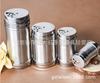 Frasco de Condimento para Barbacoa de Acero Inoxidable, Botella para Espolvorear, Caja de Condimento para Pimienta, Botella de Comino, Frasco de Sal de Condimento Comercial