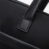 Bolsa Portátil para Documentos de Escritório com Forro de Algodão, Pasta Executiva com Impressão de Logo, Bolsa Grande de Tecido Oxford para Arquivos de Conferência