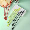 Silicone Ponta Pequena Raspador Spoon Set Baking Mini Extended Double-Head Two-in-one Spatula Jam Bottle Raspagem