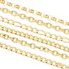 Cadena cubana de acero inoxidable de 7 mm de ancho, estilo europeo y americano, para hombre, estilo hip hop, para bolso cruzado, cadena decorativa.