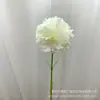 Buquê de Cravo Único, Flor Artificial de Seda, Presente para o Dia da Mulher, Arranjo Floral Decorativo, Ornamento Floral, Acessório de Cabelo