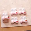 Celebridad de Internet Conejo Fresa Dibujos Animados Accesorios para Uñas Lindo Estéreo Piruleta Helado Accesorios para Uñas Pegamento de Crema DIY
