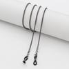 Corrente para Óculos Europeia e Americana Feminina Gola Halter Moda Acessórios de Óculos de Alto Padrão Pingente de Metal Pérola Ins Cordão para Óculos de Sol