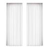 Cortinas Traslúcidas Fantasma, Filtrantes de Luz pero No Transparentes, para Ventanas Mirador, Balcones y Salas de Estar, Pantallas de Ventana Blancas, Malla Diamante, Diseño Minimalista