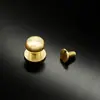 Parafuso de Mamilo Cabeça de Monge de Latão DIY Artesanal Acessórios de Ferragens para Bolsas de Couro Fivela Redonda Sólida de Metal para Couro