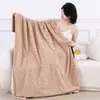Manta, manta de forro polar, manta de forro polar coral, manta de felpa, manta para siesta, uso en oficina, manta gruesa de masaje