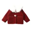 Jaqueta Matelassê com Capuz para Meninas, Estilo Outono e Inverno, Jaqueta Quente Estilo Infantil, Roupa de Inverno, Suéter de Pelúcia Cartoon para Bebê Menina