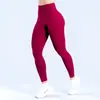 Calça de Yoga Esportiva Europeia e Americana Transfronteiriça Não Vira Plus Size Justa no Quadril Alta Elasticidade Sem Costura Secagem Rápida Calça Fitness para Mulheres