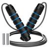 Cuerda de Saltar Popular Transfronteriza de Alambre de Acero Ponderado para Correr, Entrenamiento de Velocidad, Entrenamiento de Fitness y Cuerda de Saltar Profesional con Rodamientos para Exámenes Físicos