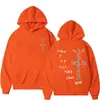 Tamanho Europeu Transfronteiriço Hoodies Gráficos do Álbum Musical Cactus Jack Mais Vendidos