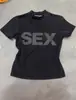 2026 Conjunto de Shorts con Estampado de Letras Europeas y Americanas y Strass para Mujer Sexy Hot Girl Conjunto de Shorts y Camiseta Moda Transfronteriza