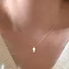 Diseño Estilo Coreano Nicho Cadena de Clavícula Pez Pequeño Colgante Todo Fósforo Ins Cadena de Clavícula para Mujer Todo Fósforo Cadena de Clavícula Linda