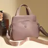 Bolso de Mano de Múltiples Capas de Gran Capacidad a la Moda para Comercio Exterior, Bolso de Hombro Simple de Nylon Nuevo 2026, Bolso Cruzado para Mujer