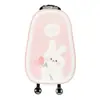 Almohada para Reposacabezas de Coche Dibujo Animado Conejo de Pelo Largo Almohada para Cuello de Coche Soporte Lumbar Felpa Cómoda Accesorios de Interior de Coche