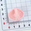 Cesta Oval Creativa Multicolor Tridimensional Hecha a Mano DIY Accesorios de Resina de Pegamento de Crema Hebilla para Zapato con Agujero Material para Joyería al por Mayor