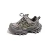 Moda Infantil Otoño 2026 Tendencia Suela de Goma con Malla Antideslizante Zapatos de Papá para Niños y Niñas Zapatos Deportivos Casuales