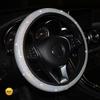 Cubierta para volante de coche color bronceado sin anillo interior banda elástica cubierta elástica para manija comercio transfronterizo AliExpress Amazon