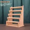 Suporte de Exibição de Pulseira de Madeira Maciça Multicamadas Suporte de Exibição de Pulseira com Contas Rack de Armazenamento de Joias para Pulseira Quiosque de Exibição de Joias para Relógio Suporte de Exibição