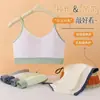 Período de Desarrollo de Chica Deportiva Juvenil Ropa Interior para Mujer Sujetador Push-Up Seamless para Pecho Pequeño Sin Aros Anticaída Ligero y Hermoso en la Espalda