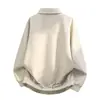 Nuevo conjunto de dos piezas de moda otoñal para hombre, chaqueta bomber con cuello alto, traje para hombre con un estilo de chaqueta de béisbol casual y relajado