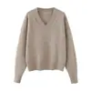Estilo Europeo y Americano Transfronterizo Z Nueva Moda Ropa para Mujer al por Mayor Suéter de Punto Suave al Tacto 2142192