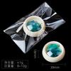 Joyería japonesa para uñas, piezas de concha, piezas ultrafinas de abulón grande, fragmentos coloridos, parche decorativo para uñas, color mágico DIY