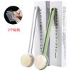 Uma geração de escova para lavar cabelo escova de banho escova de banho escova para esfregar as costas escova para o corpo sem estampa japonesa cabo longo escova macia suprimentos de banheiro