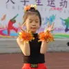 Flor de Muñeca para Baile de Jardín de Infancia Flor de Mano con Lentejuelas para Actuación del Día del Niño Pulsera con Cascabeles para Eventos Deportivos