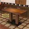 Mesas y sillas comerciales para tabernas y restaurantes, restaurante de té retro, mesas y sillas para salones privados de hotel, mesas y sillas de bar estilo americano, sillas de madera maciza