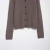 Cardigan Jaqueta de Lã Europeu e Americano Transfronteiriço Aliexpress Popular Estilo Preguiçoso de Outono Lapela Manga Longa
