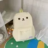 Mochila Infantil Desenho Animado Tridimensional de Urso para Jardim de Infância para Meninos e Meninas, Mochila Fofa para Viagem de Verão e Piquenique
