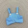 Pantalones de Tirantes de Zanahoria Arcoíris Colgante de Bolsa de Conejo Colgante para Oreja Dibujo Animado Lindo Peluche Llavero Regalo