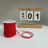 Corda Trançada, Corda de Camurça, Corda de Pele de Veado, Cordão, Corda de Couro de Vaca, Flor para Presente Embalagem Têxtil para Casa, Materiais para Corda de Trança DIY