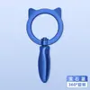 Cordón para Teléfono Móvil Hebilla Colgante de Demonio Gato Giratoria Accesorios Gancho de Hebilla Universal de Metal Hebilla Gancho de Pintura al Horno Hebilla de Anillo para Funda de Teléfono Móvil