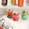 Resina simulación mini lata de refresco adornos de joyería DIY funda de teléfono móvil señal de estacionamiento material botella pequeña tienda de conveniencia