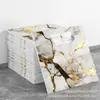 Fábrica Transfronteiriça 30x30cm Especialmente Projetado para Mármore Imitação Azulejo de Luxo Acessível Adesivos de Parede de Cozinha Papel de Parede Autoadesivo à Prova d'Água