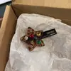 Grampo de Cabelo Bico de Pato Colorido com Diamantes Estrela de Cinco Pontas Clipe Lateral Clipe de Trás da Cabeça Acessórios de Cabelo para Mulheres Novo Estilo de Alta Qualidade 2025