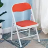 Silla Plegable Silla con Respaldo para Niños Silla con Respaldo para Estudio en Casa de Estudiante de Primaria Taburete para Bebé Silla de Comedor Taburete