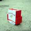 Caja de Lotería Roja Acrílica Entregada en 7 Días|Pedido Mínimo de 10 Piezas|Caja Roja Personalizada con Tapa de Cierre para Bodas/Salas de Transmisión en Vivo